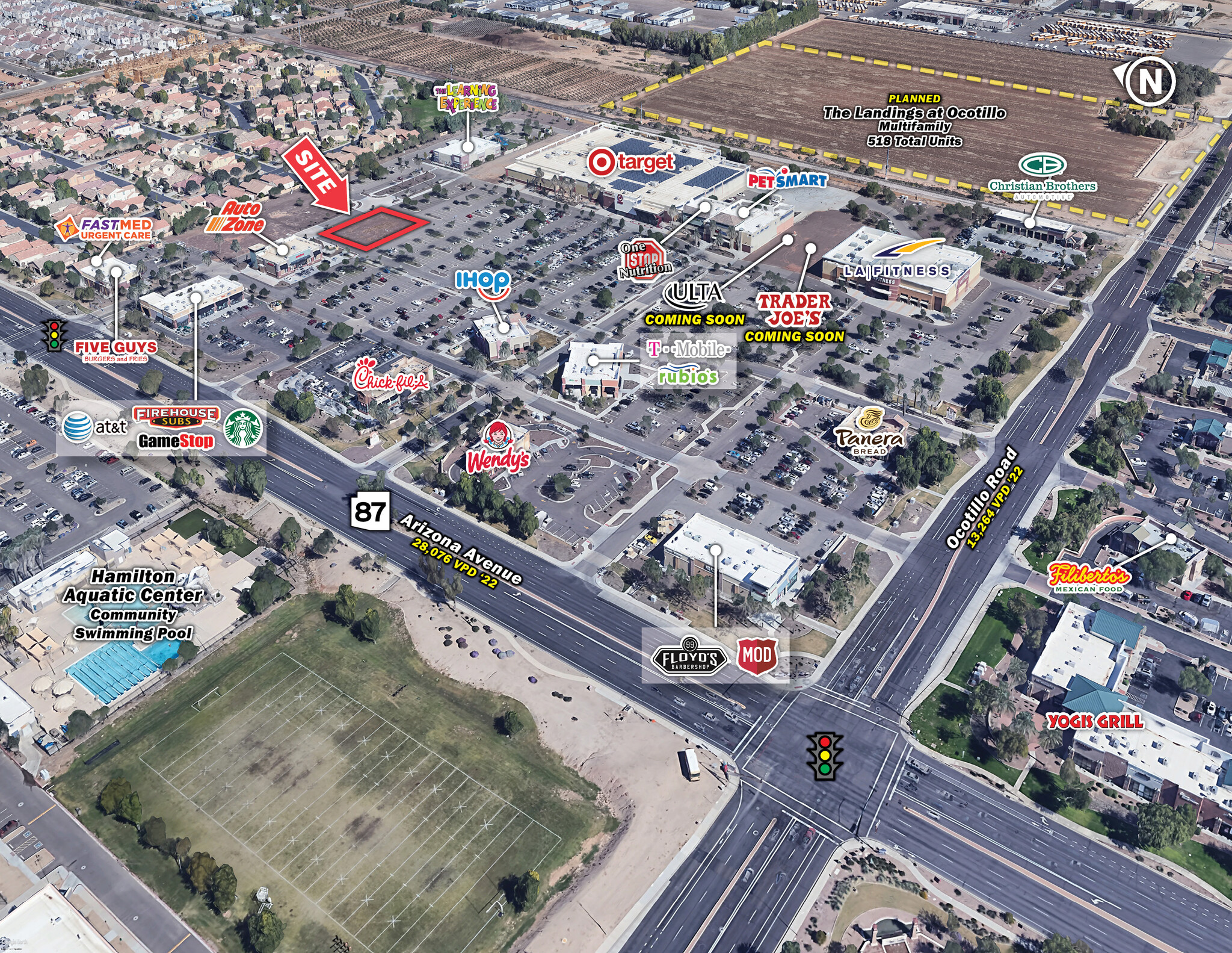 NEC Ocotillo Rd & Arizona Ave, Chandler, AZ à louer Photo de l’immeuble– Image 1 sur 3
