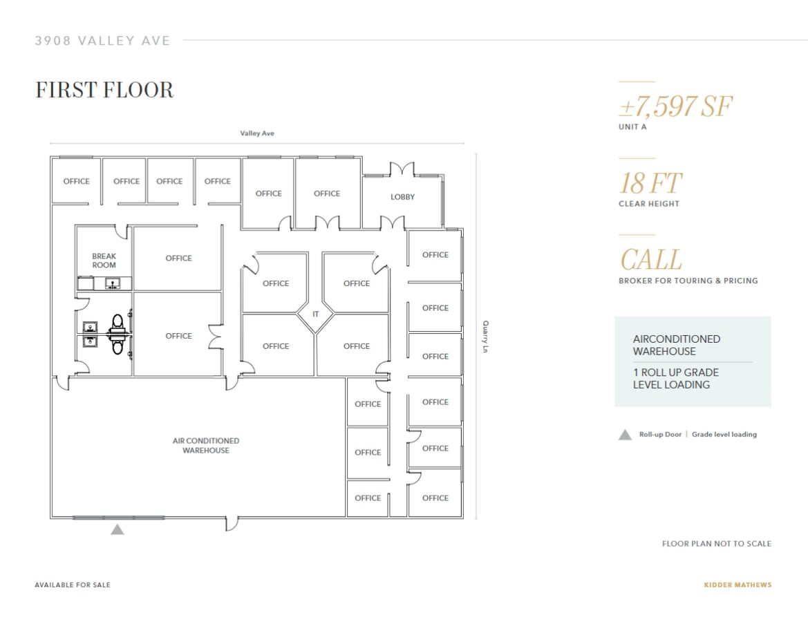 3908 Valley Ave, Pleasanton, CA 94566 - Lot A -  - Plan d’étage - Image 1 of 1