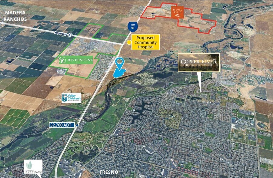 NE Cor Hwy 41 & Rio Mesa Blvd, Madera, CA à vendre - Photo principale – Image 1 sur 2