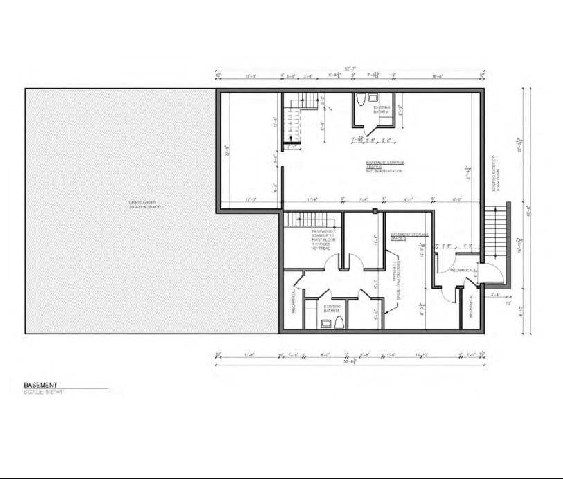519-521 Montauk Hwy, Amagansett, NY à louer Plan d’étage– Image 1 sur 2
