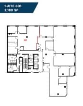 184 Front St E, Toronto, ON à louer Plan d’étage– Image 1 sur 1