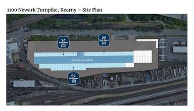 1100 Newark Tpke, Kearny, NJ à louer Plan de site– Image 1 sur 1