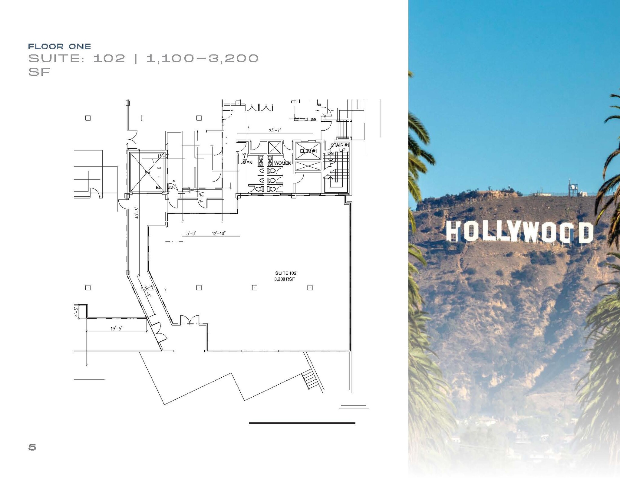 5300 Santa Monica Blvd, Los Angeles, CA à louer Plan d’étage– Image 1 sur 1