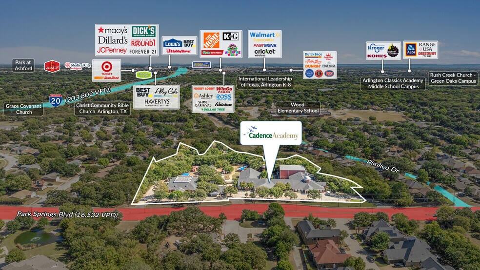 4615 Park Springs Blvd, Arlington, TX à vendre - Photo de l’immeuble – Image 2 sur 5