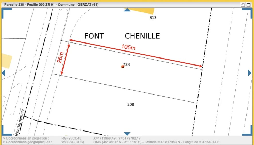 Boulevard François Mitterrand, Gerzat à louer - Plan d’étage – Image 3 sur 4