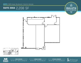 3505 Koger Blvd, Duluth, GA à louer Plan d’étage– Image 1 sur 1