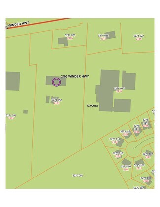 Plus de détails pour 2103 Winder Hwy, Dacula, GA - Industriel/Logistique à louer