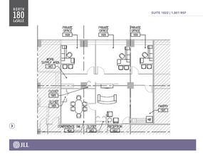 180 N LaSalle St, Chicago, IL à louer Plan d’étage– Image 1 sur 1