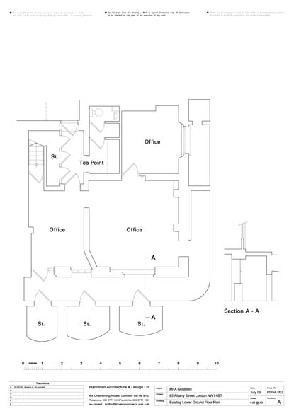 85 Albany St, Londres à louer - Plan d’étage – Image 2 sur 20