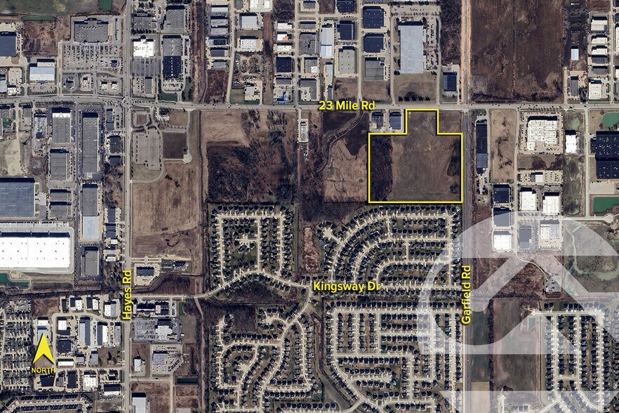 23 Mile Rd, Macomb, MI à vendre - Aérien – Image 2 sur 2