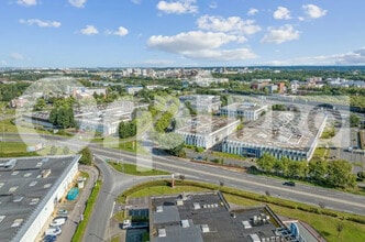 Évry - Vue aérienne vue de carte