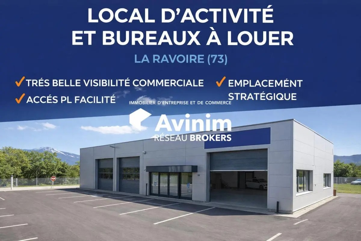 Local d’activités dans La Ravoire à louer Photo de l’immeuble– Image 1 sur 2