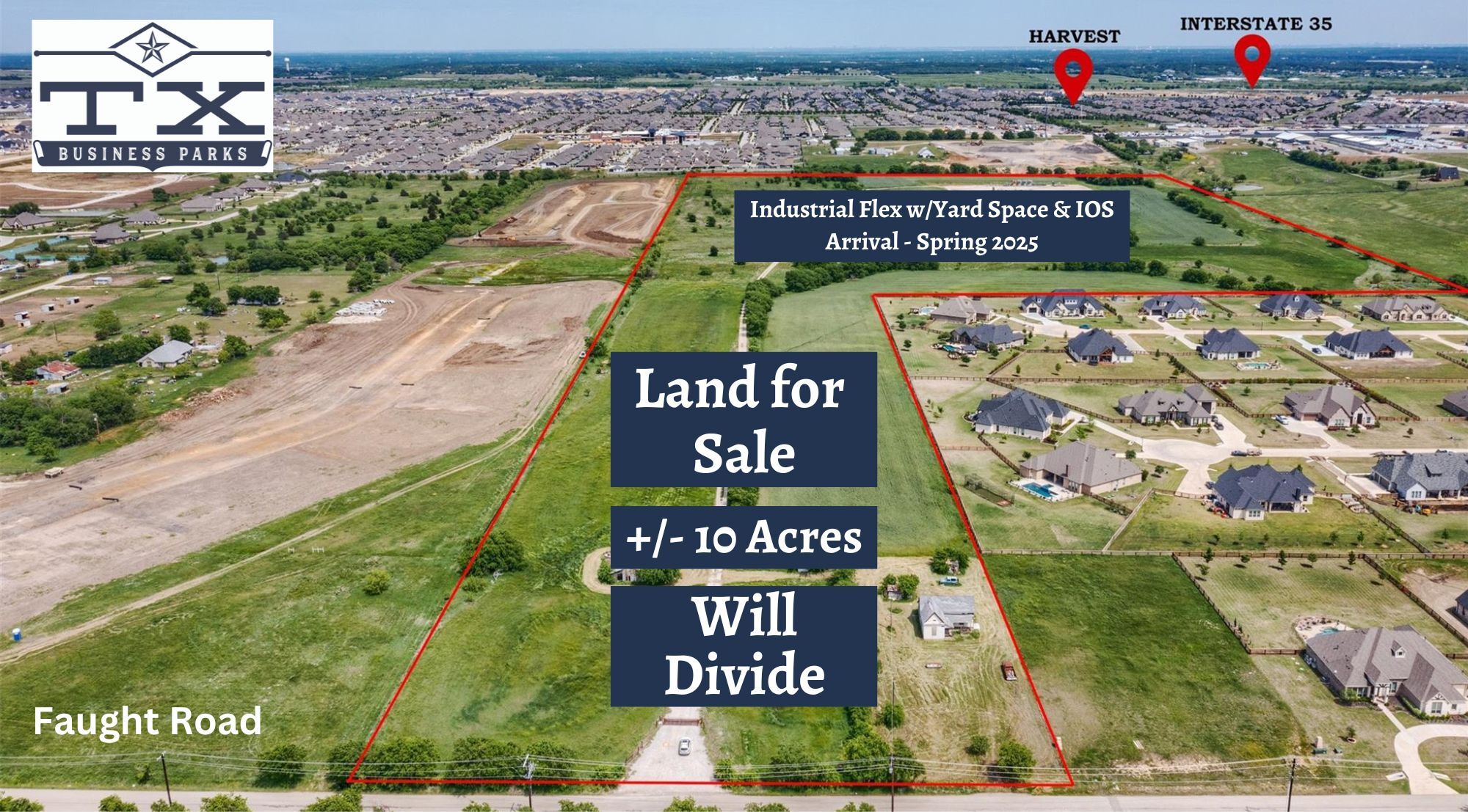 7515 Faught Rd, Argyle, TX à vendre Aérien– Image 1 sur 11