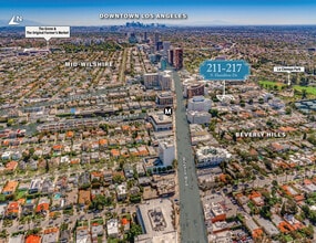 211 S Hamilton Dr, Beverly Hills, CA - VUE AÉRIENNE  vue de carte - Image1