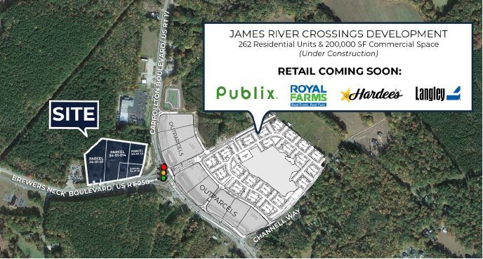 22313 Brewers Neck Blvd, Carrollton, VA à vendre - Photo de l’immeuble – Image 1 sur 3