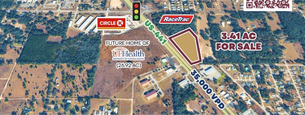 SEC US Highway 441 and SE Sunset Harbor Summer rd, Summerfield, FL à vendre - Photo principale – Image 1 sur 1