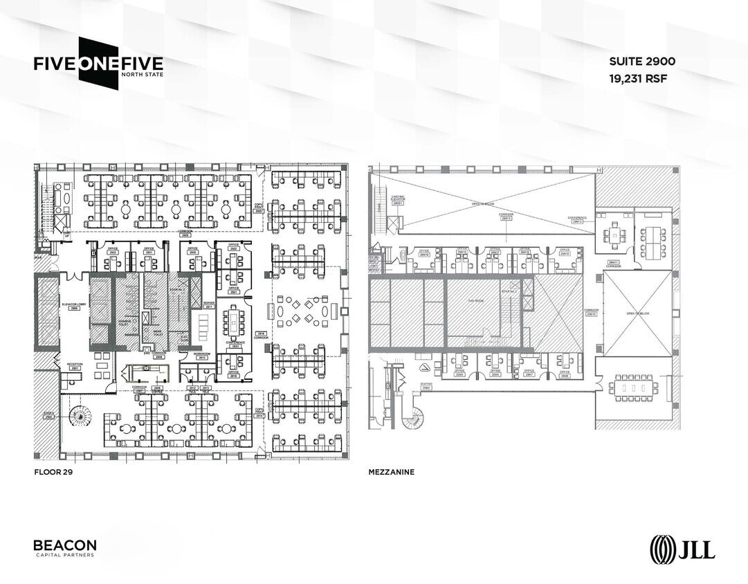 515 N State St, Chicago, IL à louer Plan d’étage– Image 1 sur 2