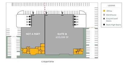 4501 E Airport Dr, Ontario, CA à louer Plan de site– Image 1 sur 1