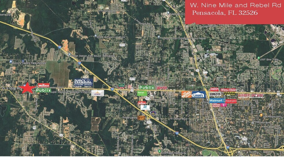 6060 9 Mile Rd, Pensacola, FL à vendre - Photo principale – Image 1 sur 13