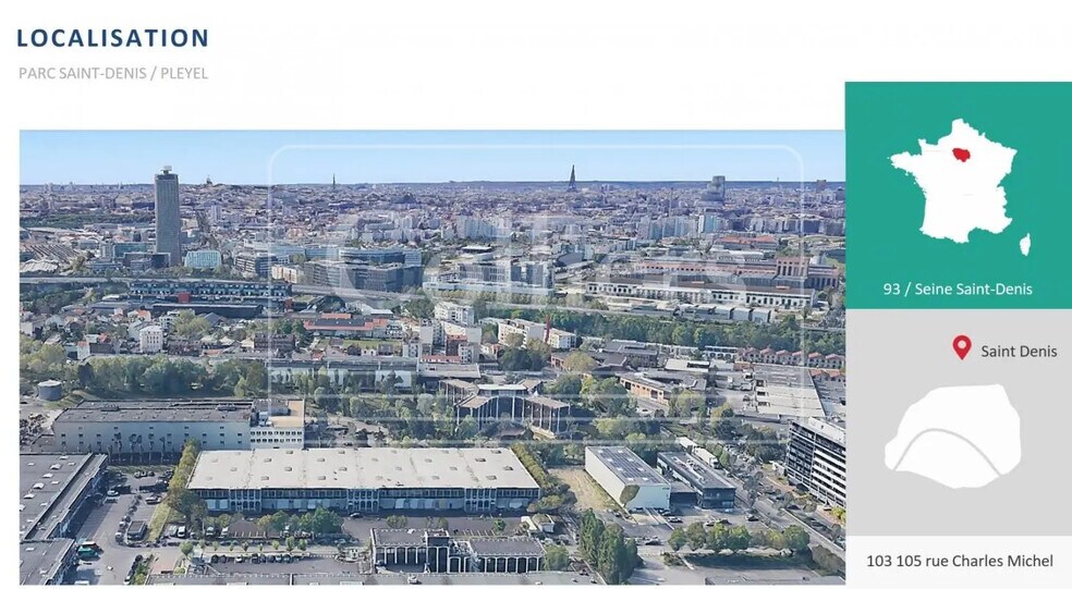 Local d’activités dans Saint-Denis à louer - Photo de l’immeuble – Image 3 sur 5