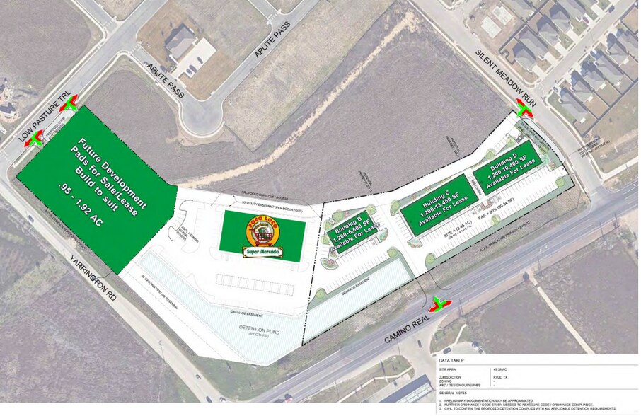 Yarrington Rd & Camino Real, San Marcos, TX à vendre - Photo de l’immeuble – Image 3 sur 12