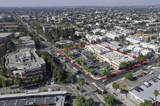 3607-3629 S Vermont Ave, Los Angeles, CA - VUE AÉRIENNE  vue de carte - Image1