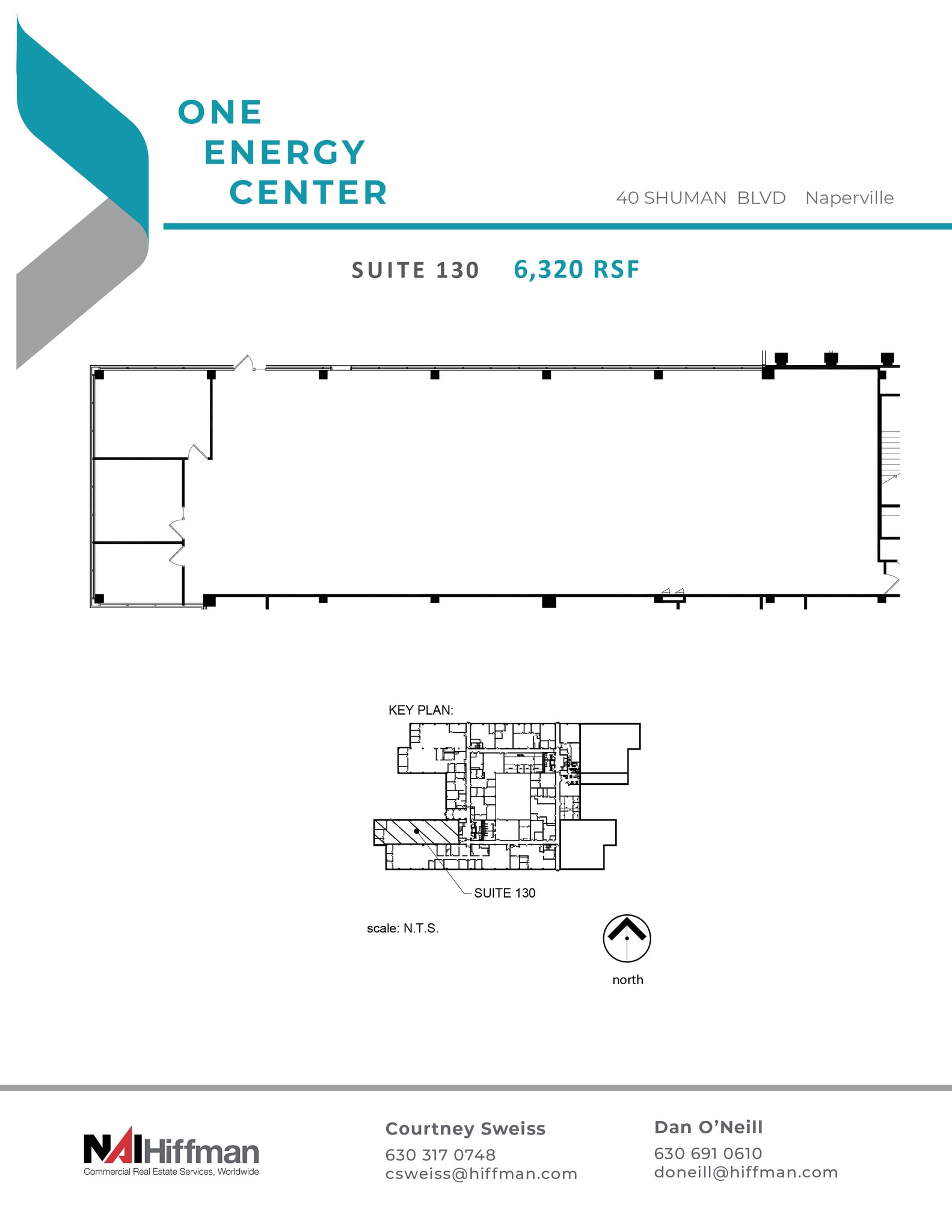 40 Shuman Blvd, Naperville, IL à louer Plan d’étage– Image 1 sur 1