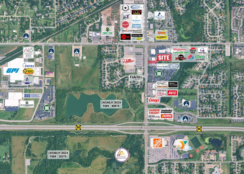 3700-3708 N Woodlawn Blvd, Wichita, KS à louer - Photo de l’immeuble – Image 3 sur 3
