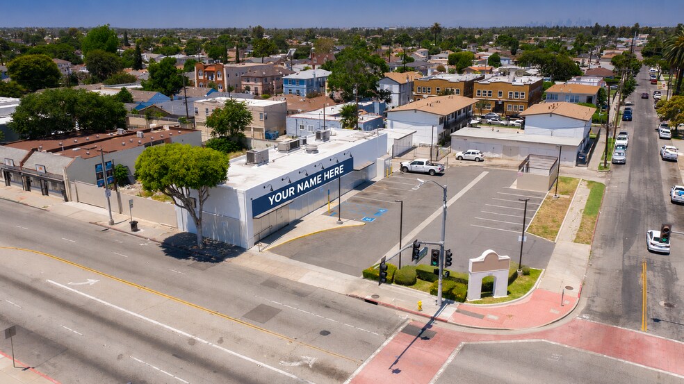 307 W Compton Blvd, Compton, CA à louer - Aérien – Image 1 sur 8