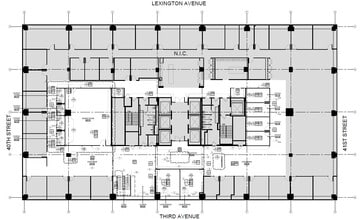 622 Third Ave, New York, NY à louer Plan d’étage– Image 1 sur 13