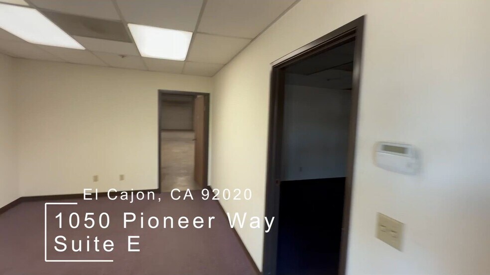 1050 Pioneer Way, El Cajon, CA à louer - Vidéo sur l’annonce professionnelle – Image 2 sur 18