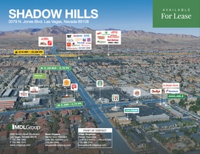 2001 N Jones Blvd, Las Vegas, NV à louer Aérien– Image 1 sur 5