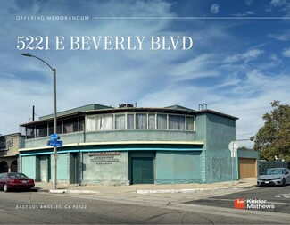 Plus de détails pour 5221 E Beverly Blvd, East Los Angeles, CA - Local commercial à vendre