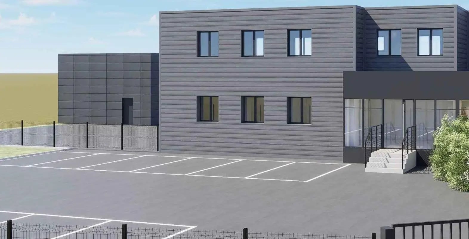 Bureau dans Plougoumelen à louer Photo de l’immeuble– Image 1 sur 5