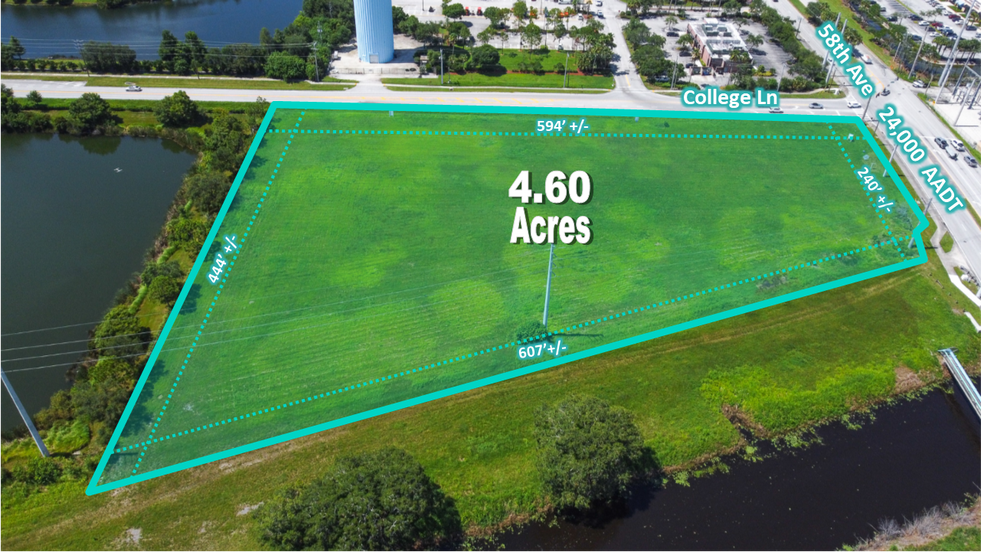 5831 - 5885 College Ln, Vero Beach, FL à vendre - Photo de l’immeuble – Image 2 sur 9