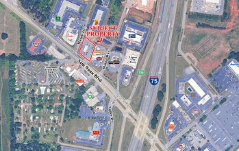 1508 Sam Nunn Blvd, Perry, GA - VUE AÉRIENNE  vue de carte - Image1