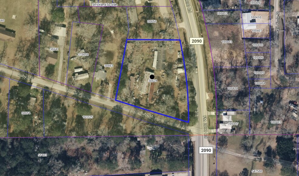 26723 Ruby St, Splendora, TX à vendre - Aérien – Image 2 sur 3