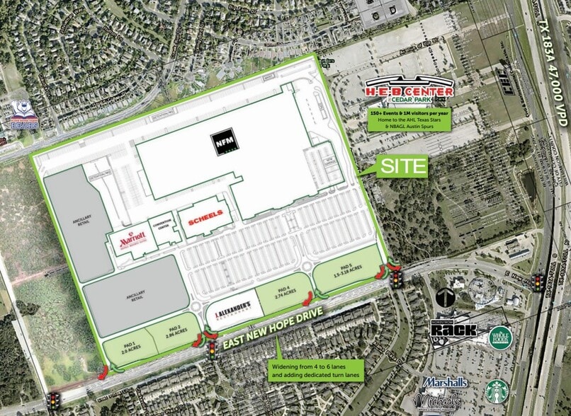 750 E New Hope Dr, Cedar Park, TX à vendre - Photo principale – Image 2 sur 2