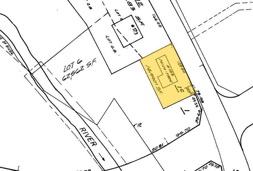 183 Pearl St, Braintree, MA à louer - Plan cadastral – Image 2 sur 5