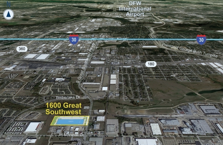 1600 S Great Southwest Pky, Grand Prairie, TX à louer - Aérien – Image 2 sur 5