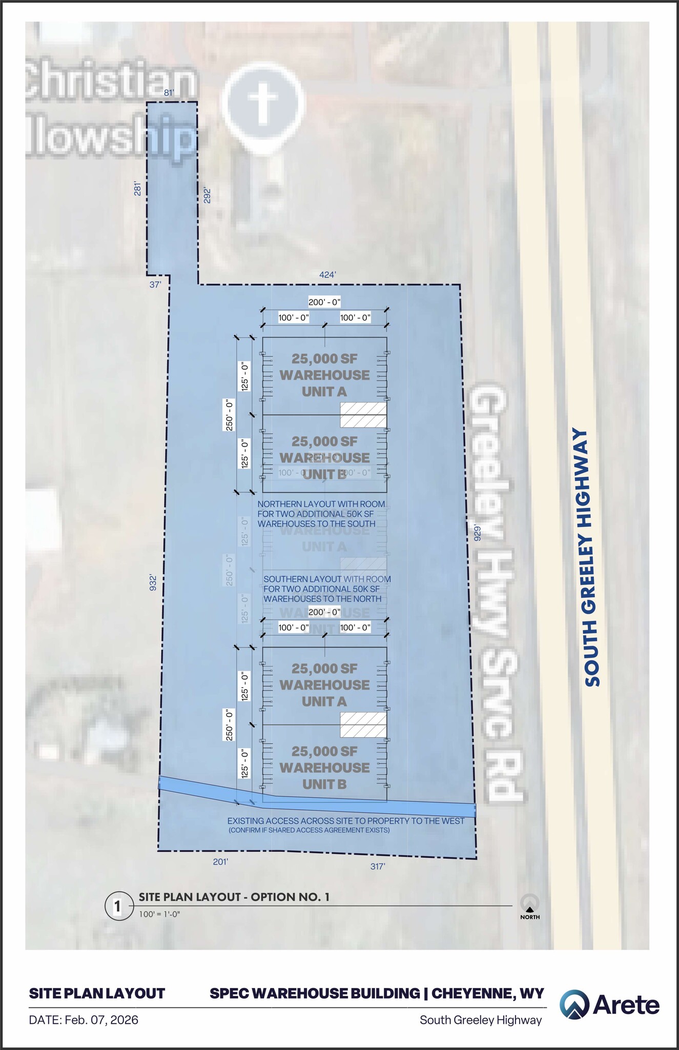 TBD S Greeley Hwy, Cheyenne, WY à louer Plan de site– Image 1 sur 9