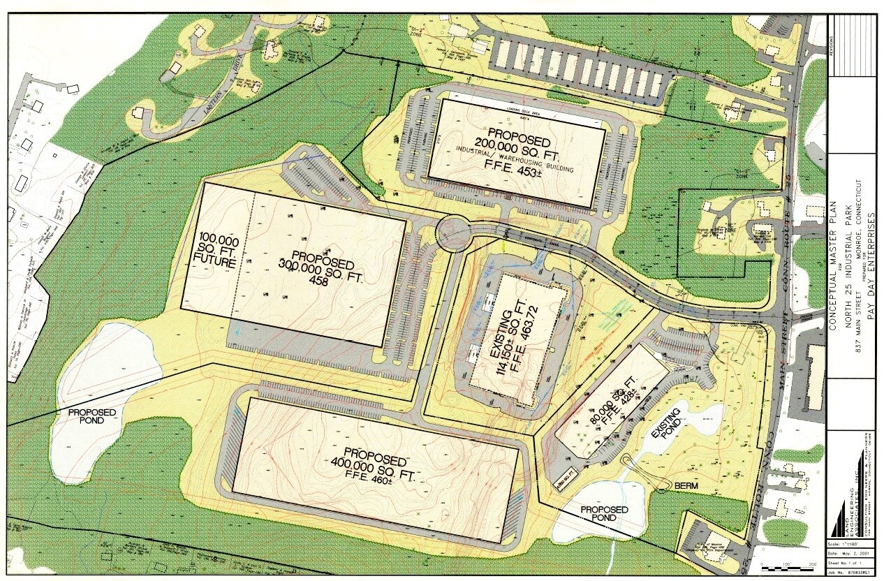 40 Corporate Dr, Monroe, CT à louer Plan de site– Image 1 sur 2