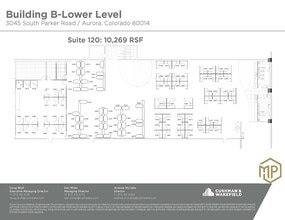 3025 S Parker Rd, Aurora, CO à louer Plan d’étage– Image 1 sur 1