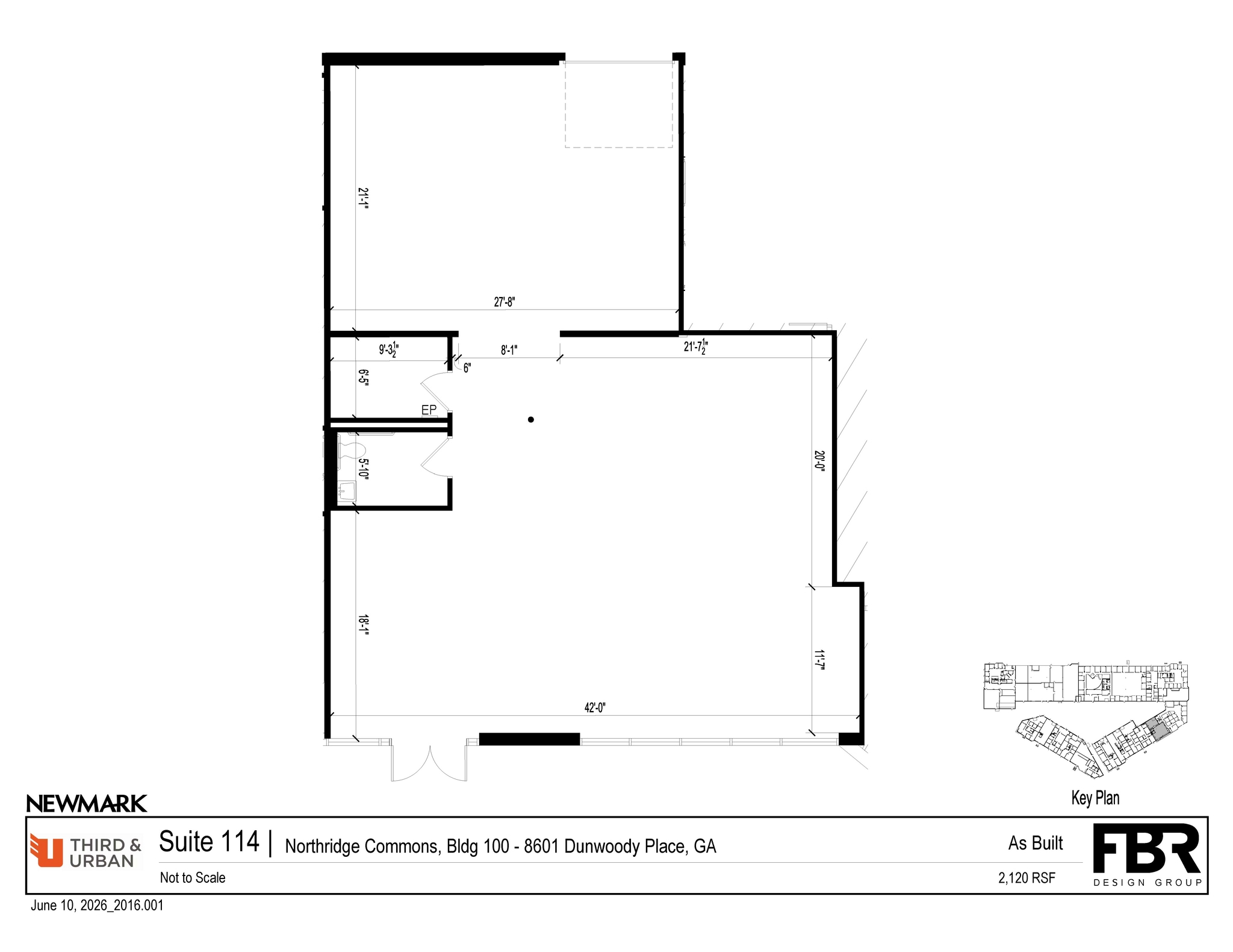 8601 Dunwoody Pl, Sandy Springs, GA à louer Plan d’étage– Image 1 sur 1