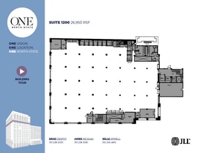 1 N State St, Chicago, IL à louer Plan d’étage– Image 1 sur 1