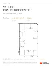4745 N 7th St, Phoenix, AZ à louer Plan d’étage– Image 2 sur 5