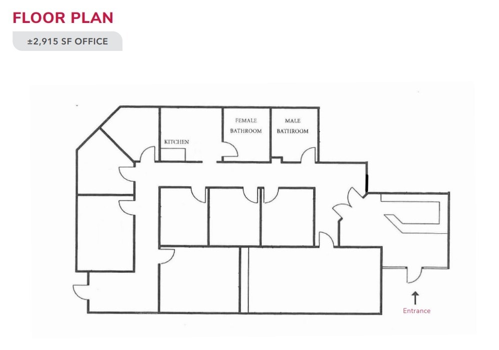 5140-5142 Avenida Encinas, Carlsbad, CA à louer Plan d’étage– Image 1 sur 1