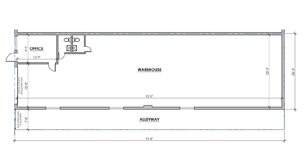 25-14 50th St, Woodside, NY à louer - Plan d’étage – Image 2 sur 2