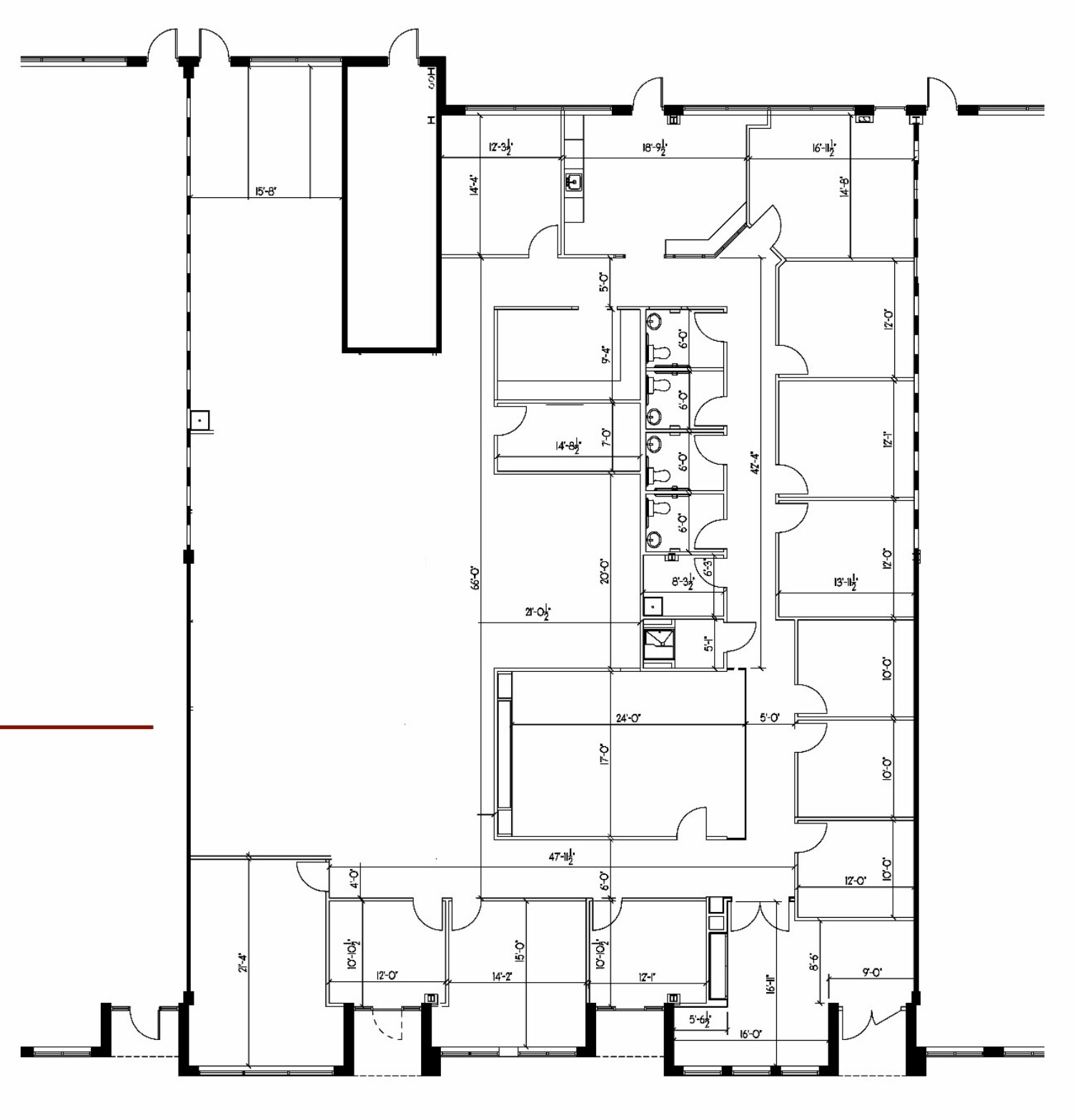 952 Ridgebrook Rd, Sparks, MD à louer Plan d’étage– Image 1 sur 7