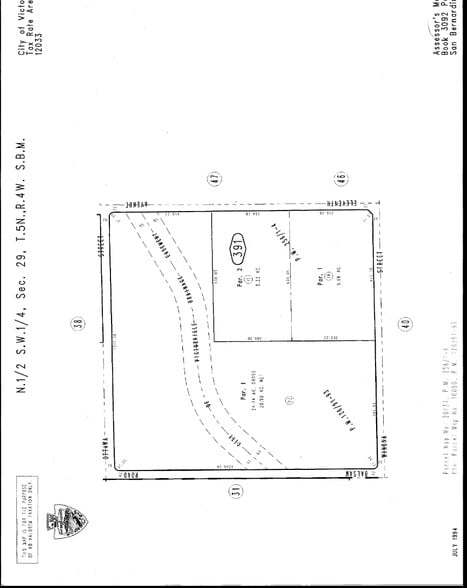 11th Ave, Victorville, CA à vendre - Plan cadastral – Image 2 sur 2